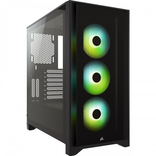 Corsair iCUE 4000X Mid-Tower ATX Casing — RGB, Tempered Glass