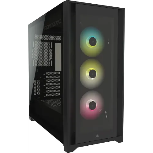 Corsair iCUE 5000X RGB Tempered Glass Smart Case — Mid-Tower ATX