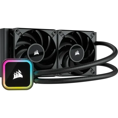 Corsair iCUE H100i RGB ELITE Liquid CPU Cooler — 240mm