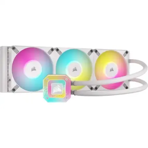 Corsair iCUE H150i ELITE CAPELLIX XT Liquid CPU Cooler — RGB, White