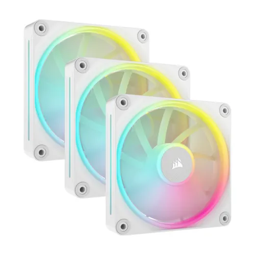 Corsair iCUE LINK LX120 PWM Fan — RGB, 120mm, 3-Pack