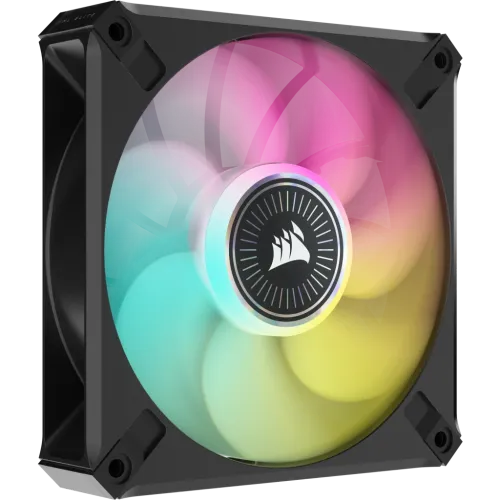 Corsair iCUE ML120 RGB ELITE Magnetic Levitation Fan — Premium 120mm PWM, Single Pack