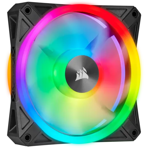 Corsair iCUE QL120 RGB Single Case Fan — 120mm, PWM