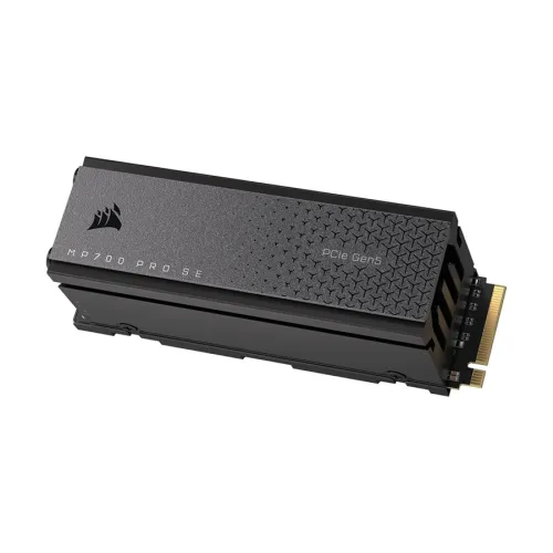 Corsair MP700 Pro SE M.2 NVMe SSD with Air Cooler — 2TB, PCIe Gen5x4