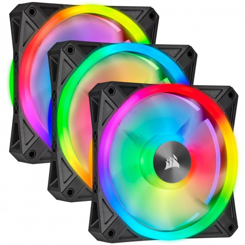 Corsair QL120 RGB Casing Fan (3 Pack) — 120mm, PWM