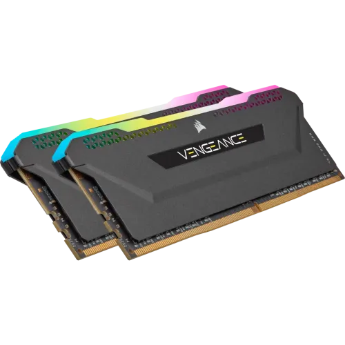 Corsair VENGEANCE RGB PRO SL Memory Kit — 16GB (2x8GB), DDR4, 3200MHz, C16
