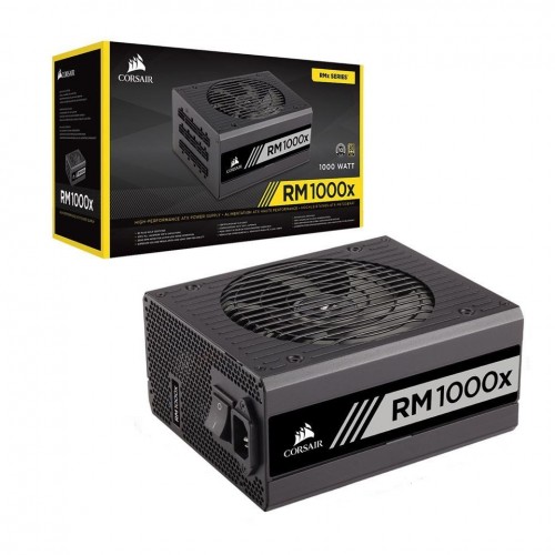 Corsair RM1000x Power Supply — 1000W, 80 Plus Gold, Fully Modular