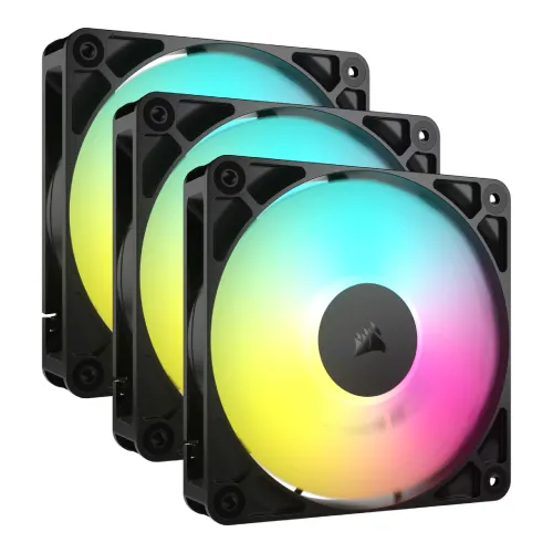 Corsair RS120 PWM Casing Cooling Fan — ARGB, 3-in-1, 120mm
