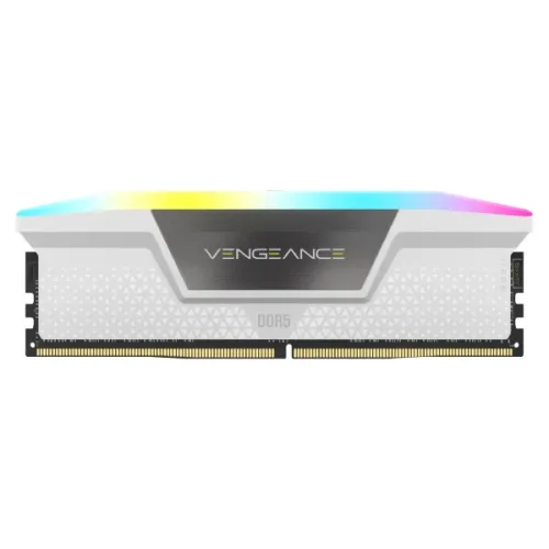Corsair VENGEANCE Desktop Memory — 32GB DDR5 6000MHz, RGB, White