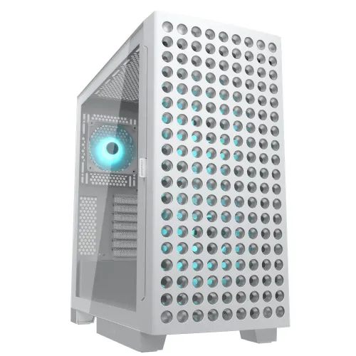 Cougar Airface ECO RGB Mid Tower Gaming Casing — E-ATX, White