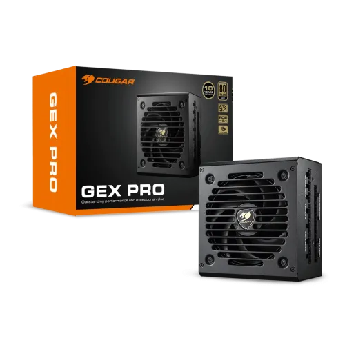 Cougar GEX PRO 750 Power Supply — 750W, 80+ Gold, Full-Modular, ATX
