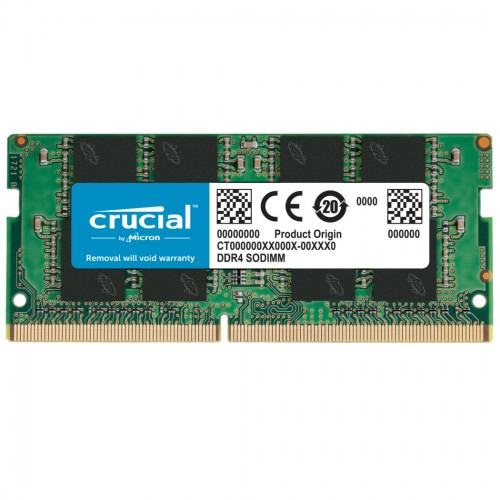 Crucial Laptop Memory 8GB — Single DDR4, 3200MHz