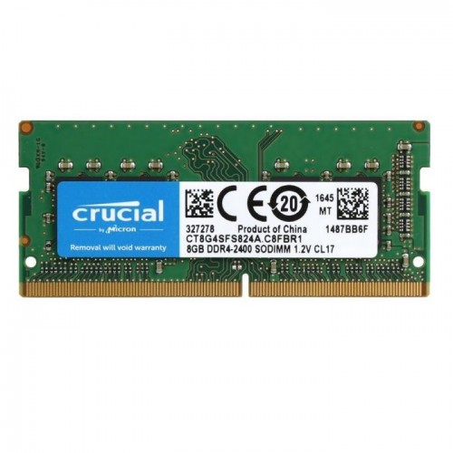 Crucial Laptop Memory — 8GB DDR4 2400MHz