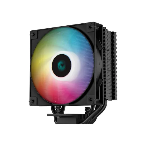 DeepCool AG400 ARGB Single Tower CPU Cooler — 120mm, Black