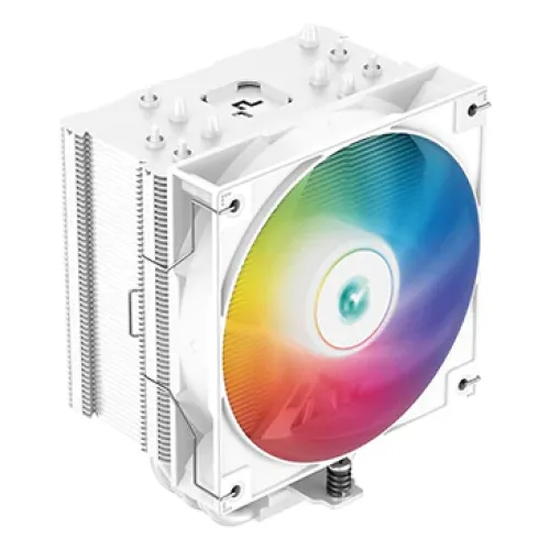 DeepCool AG500 WH ARGB Single Tower CPU Cooler — 120mm