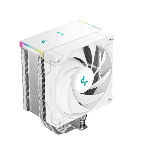 DeepCool AK500S DIGITAL SE Single Tower Air CPU Cooler — ARGB, White