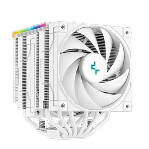 DeepCool AK620 DIGITAL CPU Cooler — RGB, White