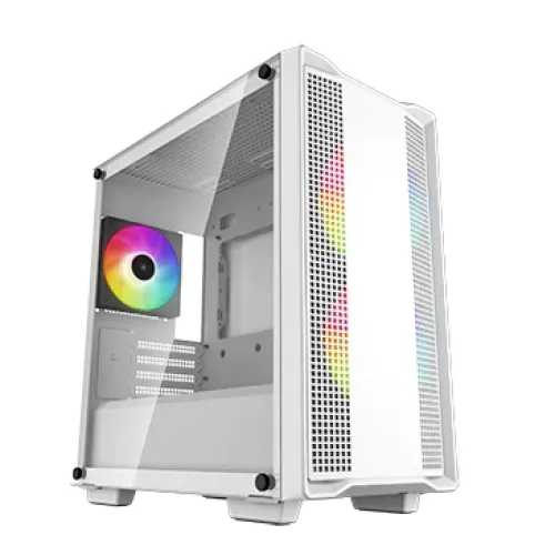 DeepCool CC360 WH Case — ARGB, Micro-ATX