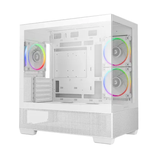 Deepcool CG380 3F WH Mid Tower Gaming Case — mATX