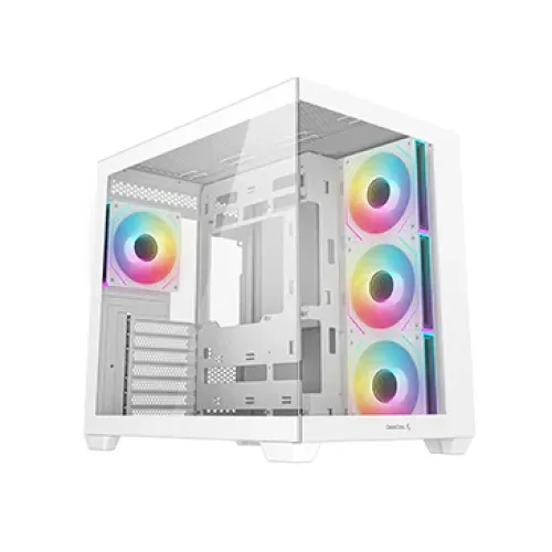 Deepcool CG530 4F WH Mid Tower Gaming Casing — ATX