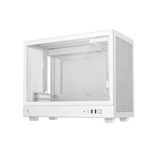 DeepCool CH160 Plus Portable Micro-ATX Gaming Casing — White