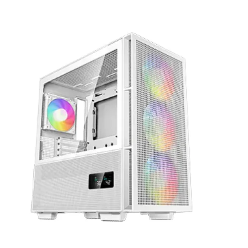 DeepCool CH560 DIGITAL Mid Tower Case — White