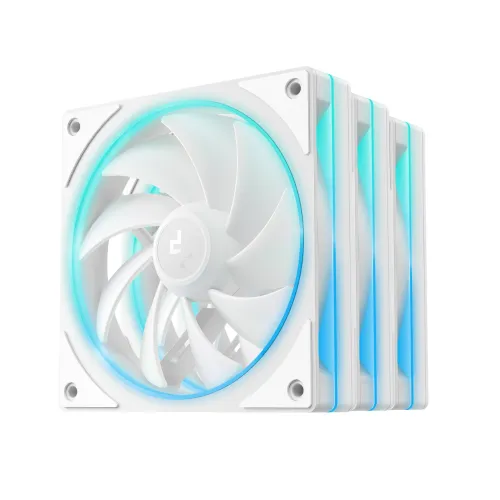 DeepCool FL12 SE WH Casing Fan — 3 in 1, 120mm ARGB