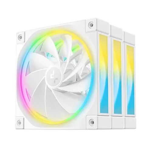 DeepCool FL12R Case Fan — 3 IN 1, 120mm ARGB, White
