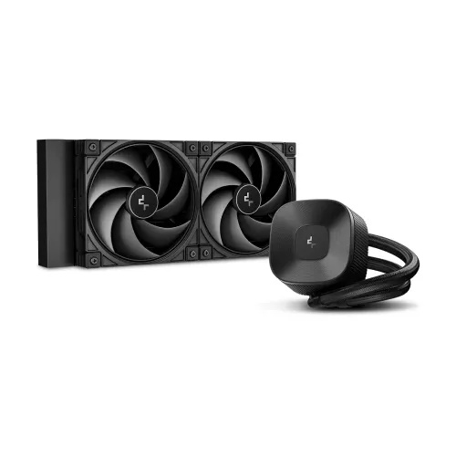 DeepCool LE240 V2 ZERO DARK Liquid CPU Cooler — 240mm All-in-One
