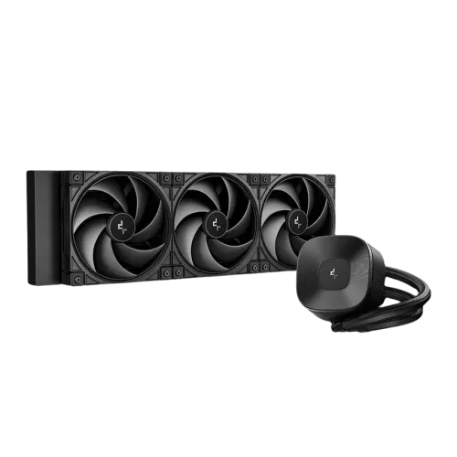 DeepCool LE360 V2 ZERO DARK All-in-One Liquid CPU Cooler — 360mm