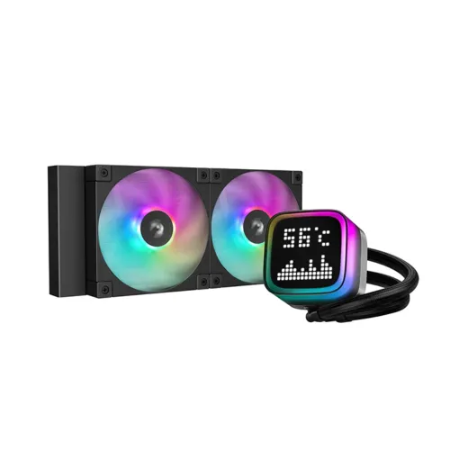 Deepcool LP240 All-in-One Liquid CPU Cooler — 240mm, ARGB, With Display