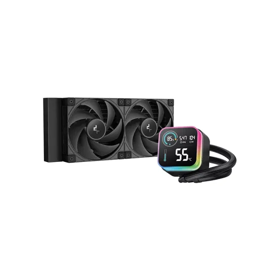 Deepcool LQ240 ULTRA ARGB Liquid CPU Cooler — 240mm, With Display