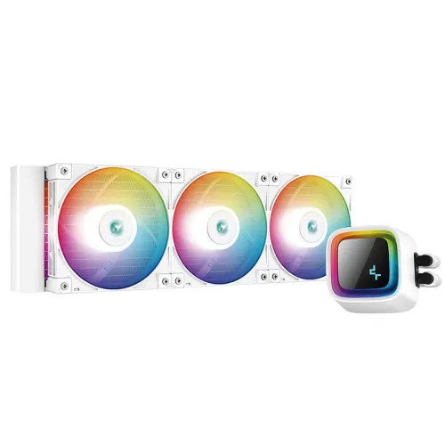 DeepCool LS720 Liquid CPU Cooler — WH, 360mm, ARGB