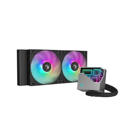 DeepCool LT240 ARGB AIO Liquid CPU Cooler — 240mm