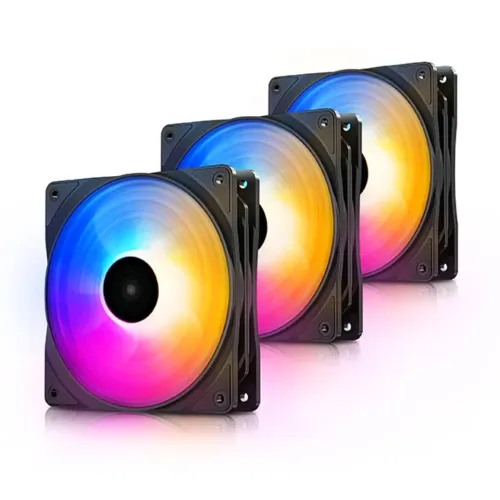 DeepCool RF120 FS LED Case Fan — 120mm, 3 IN 1