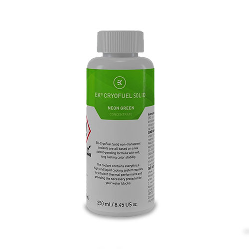 EKWB EK-CryoFuel Solid Concentrate Coolant — 250mL, Neon Green