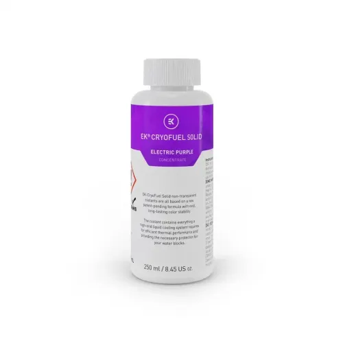 EKWB EK-CryoFuel Coolant — Solid Electric Purple Concentrate, 250mL