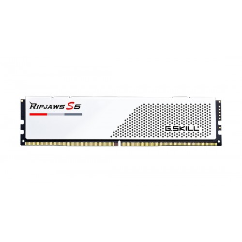 G.Skill Ripjaws S5 Desktop Memory — 16GB DDR5 5200MHz CL40, White