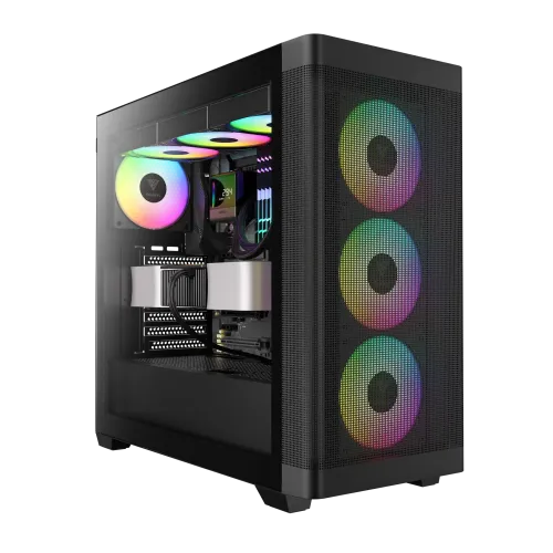 Gamdias ATHENA M3 Mid-Tower Gaming Casing — ARGB, E-ATX