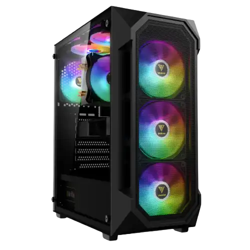 Gamdias AURA GC1 ELITE Mid-Tower Casing — Mesh, RGB