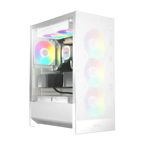 Gamdias AURA GC15 WH ARGB Gaming Casing — ATX Mid Tower