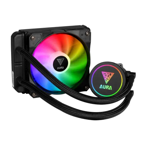 Gamdias AURA GL120 All-in-One Liquid CPU Cooler — RGB
