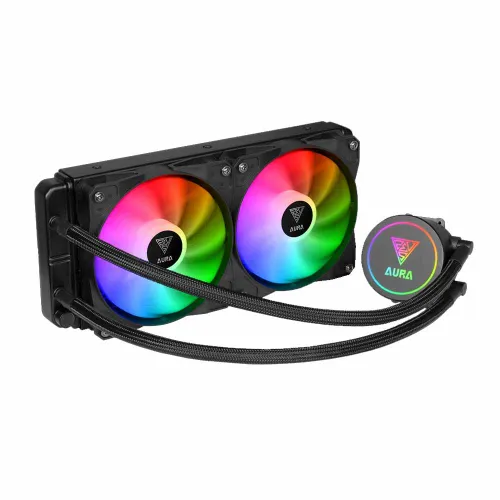Gamdias AURA GL240 All-in-One Liquid CPU Cooler — RGB