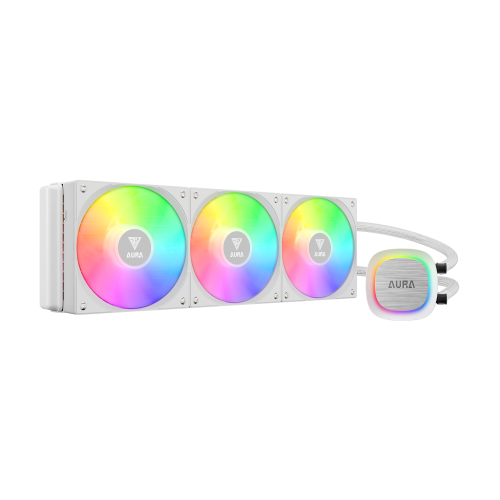 Gamdias AURA GL360 V2 WH Liquid CPU Cooler — ARGB