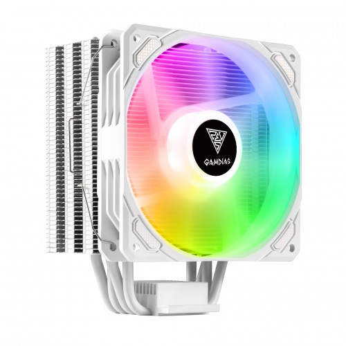 Gamdias BOREAS E1-410 CPU Air Cooler — White