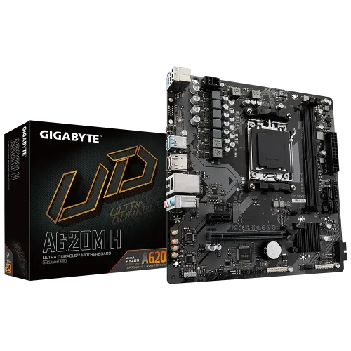 GIGABYTE A620M H Micro-ATX Motherboard — AM5