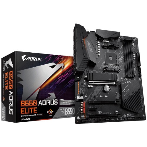 Gigabyte B550 AORUS ELITE Motherboard — AMD, Gaming