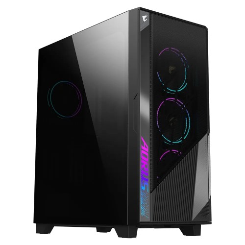 GIGABYTE Aorus C500 Glass Mid Tower Casing — Micro ATX