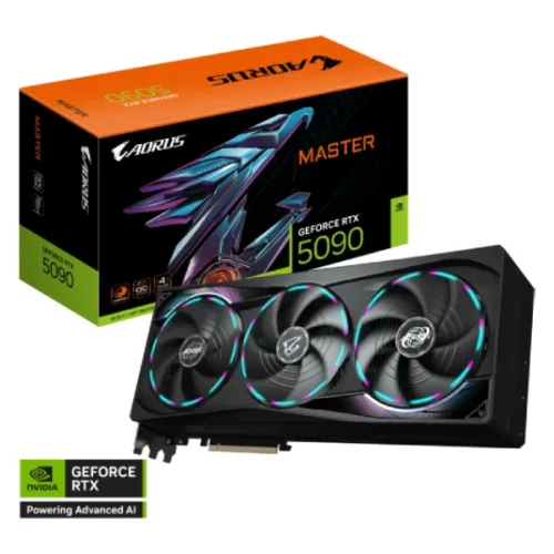 GIGABYTE AORUS GeForce RTX 5090 MASTER Graphics Card — 32GB GDDR7