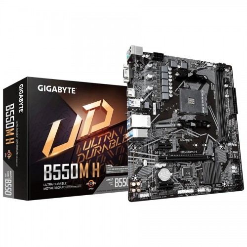 GIGABYTE B550M H Micro-ATX Motherboard — AM4